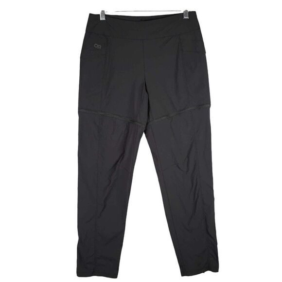 Outdoor Research Pants Womens 8 Black Nylon Cargo Zip Hiking Climbing 32X29 - Picture 3 of 8